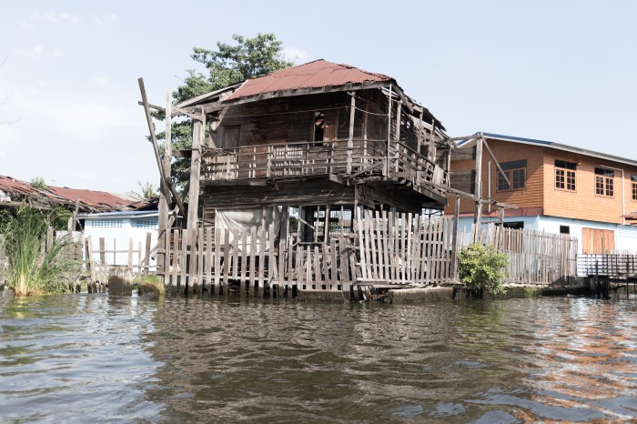 Khlong Bangkok Thaïlande