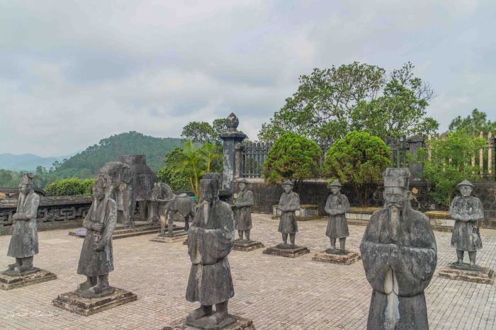 Tombeau impérial Hué Vietnam