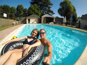 piscine hôtel parc et spa chateau gontier