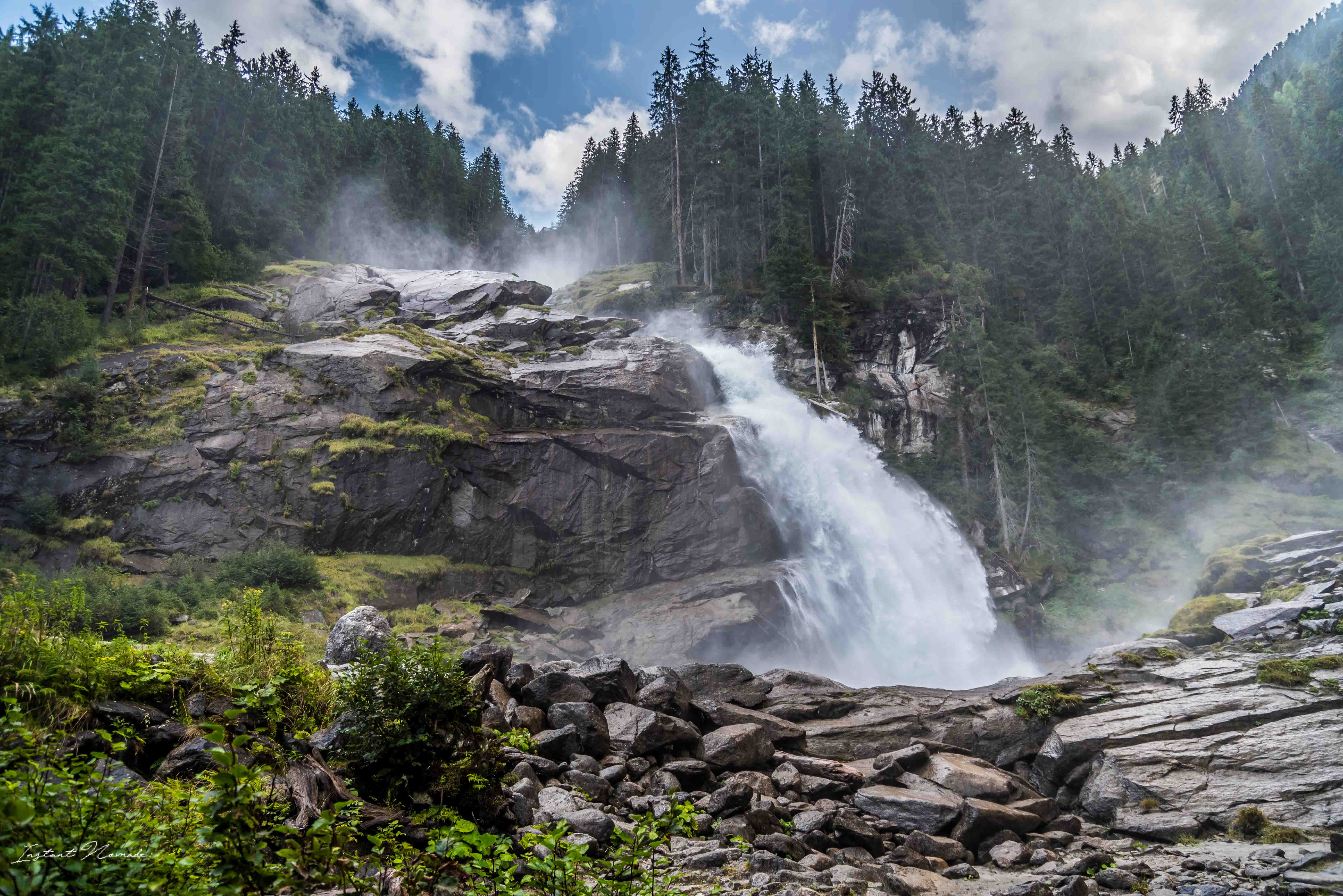 cascade krimml autriche