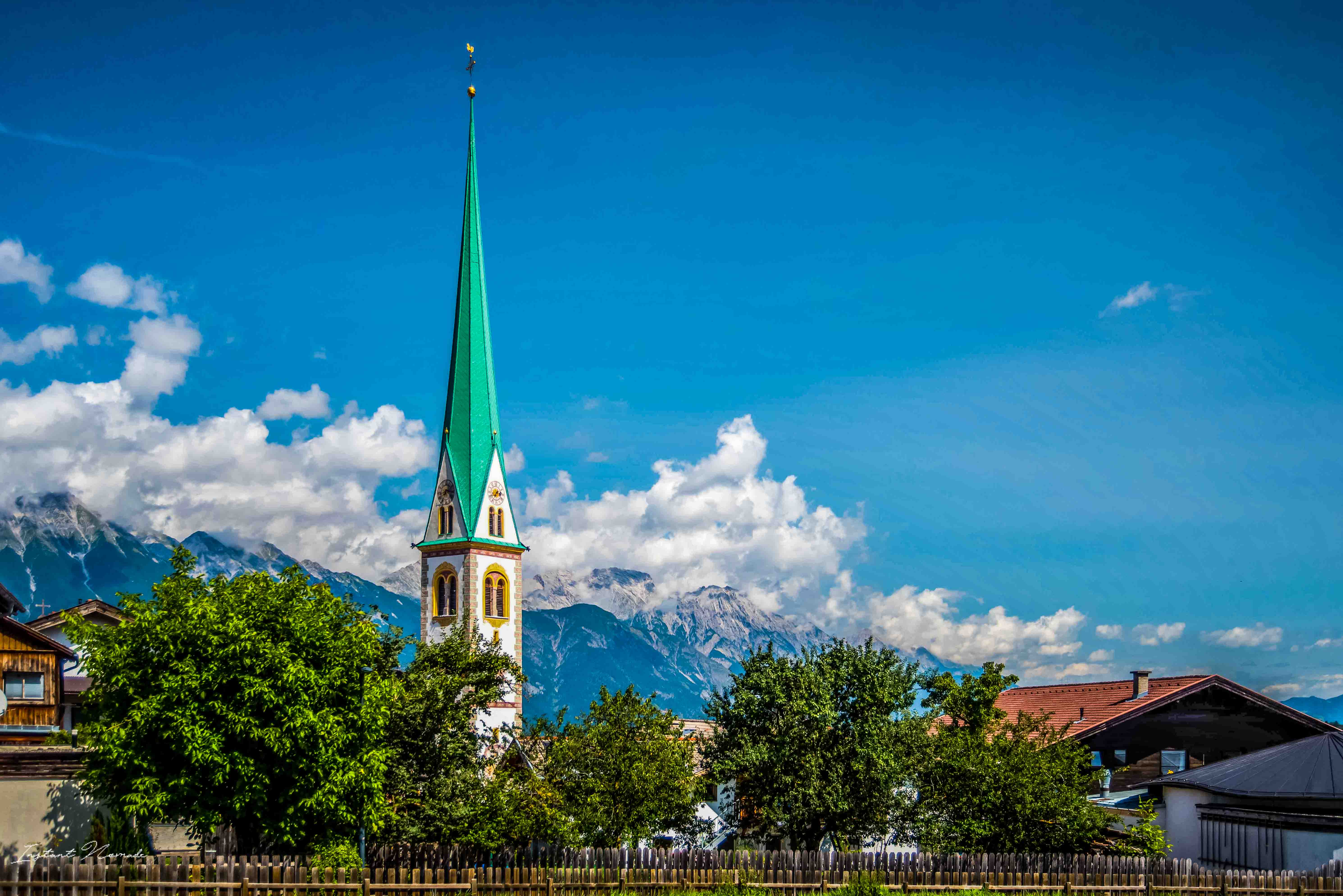 clocher village autriche