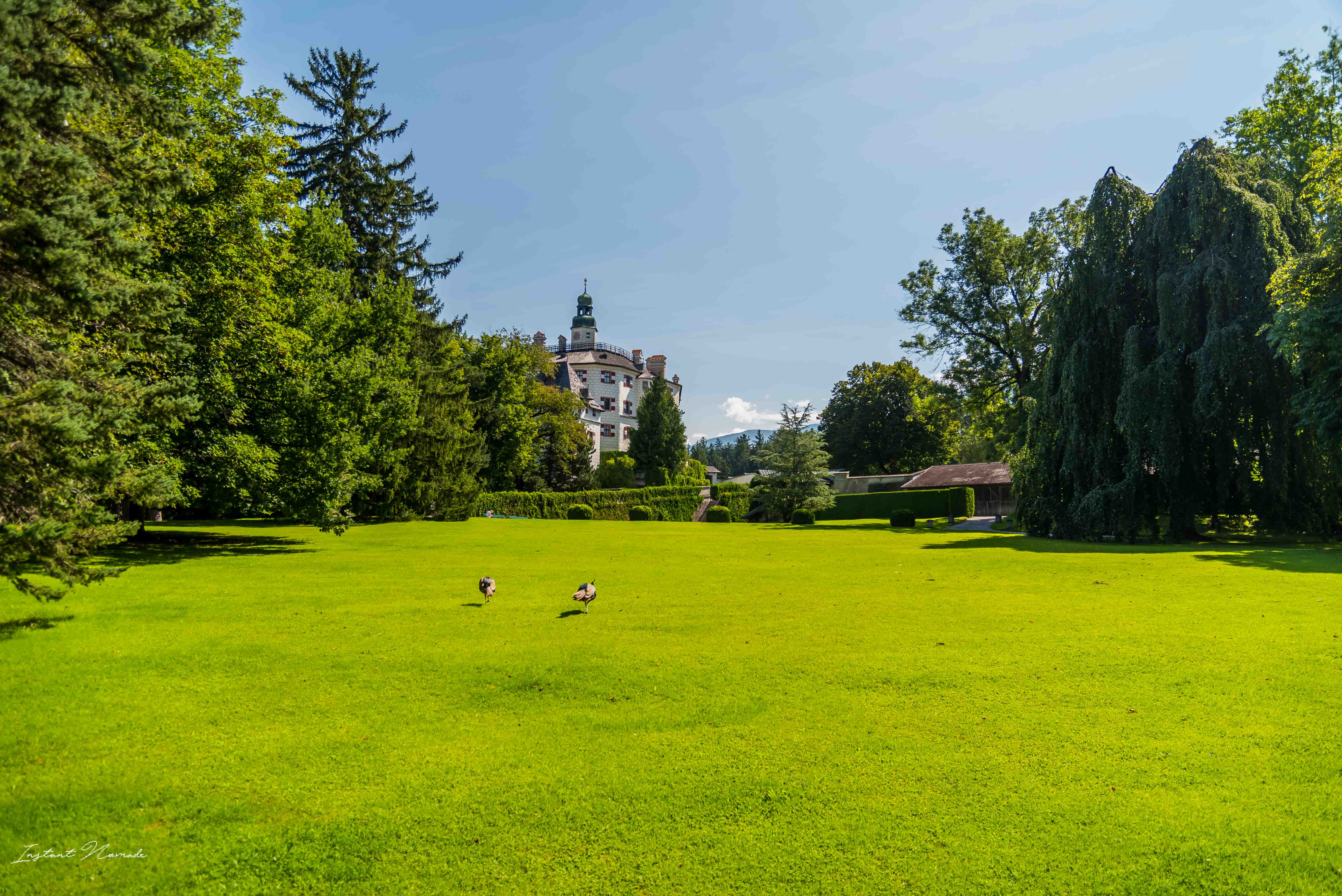 parc chateau ambras innsbruck