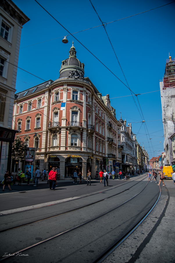 rue piétonne graz autriche