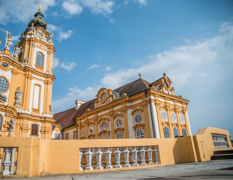 façade abbaye de melk autriche