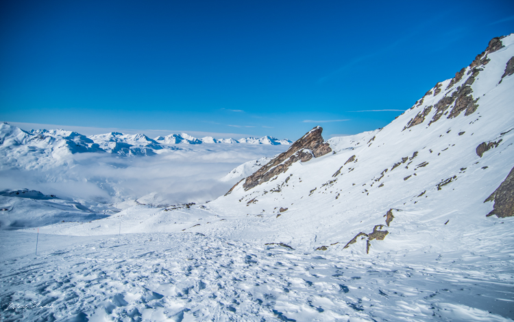 montagne neige alpes