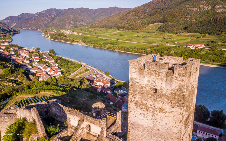 ruines durnstein autriche