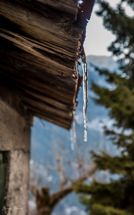 stalactite montagne alpes