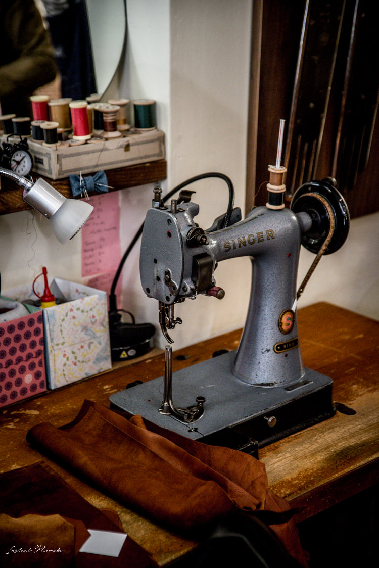 machine à coudre ganterie