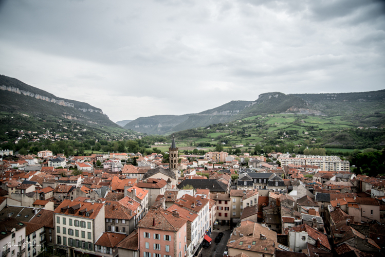 vue beffroi millau aveyron