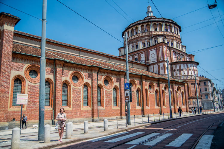 église santa maria delle Grazie milan