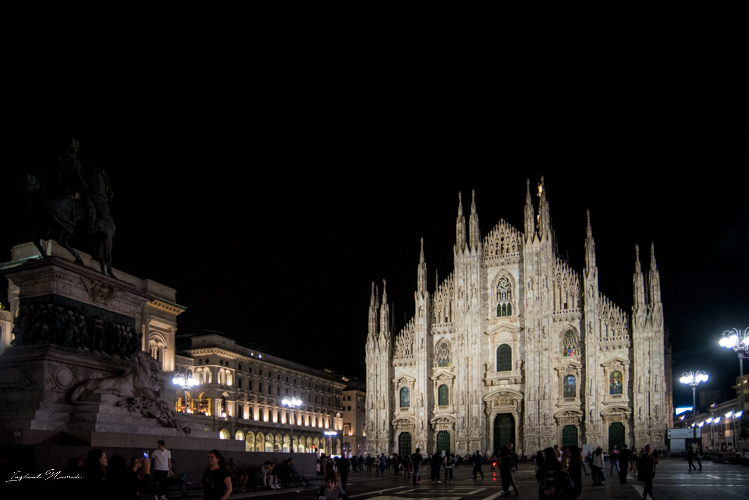 cathédrale il duomo vue nuit
