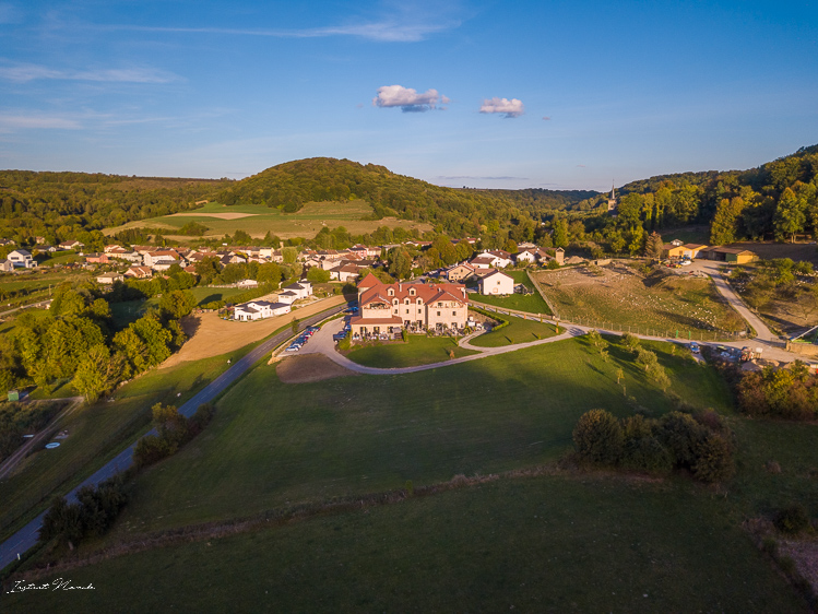 vue drone domaine de la klauss