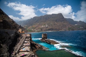 piscine amenagee hermigua gomera