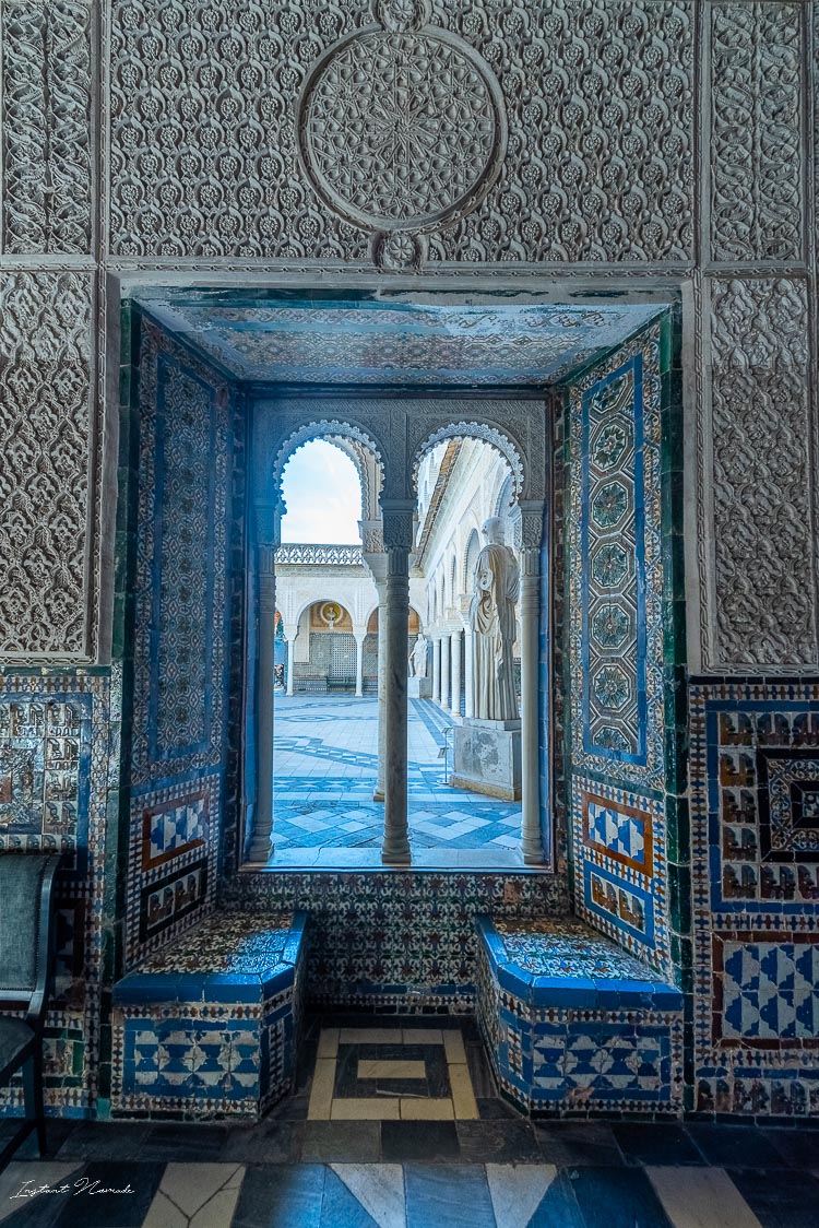 fenetre casa de pilatos seville