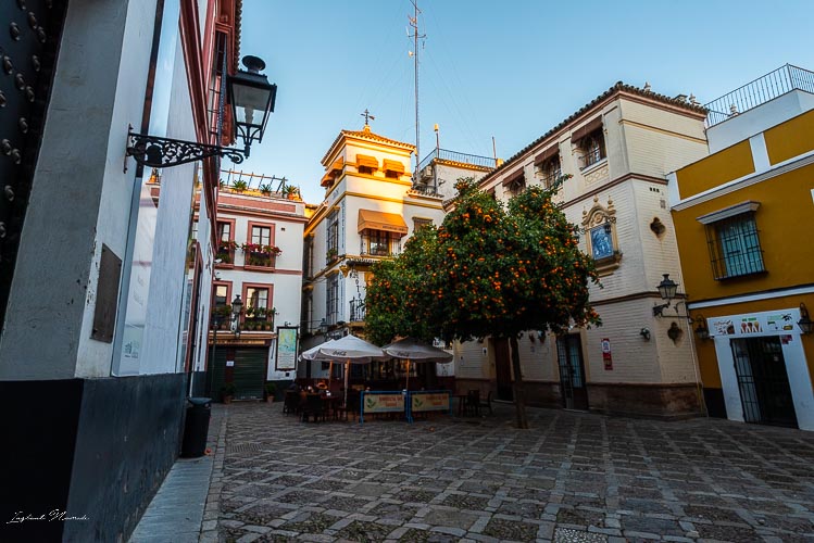maisons colorees seville