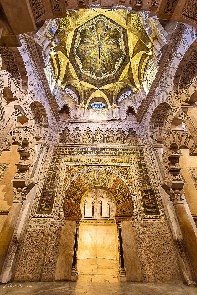 plafond mezquita cordoue