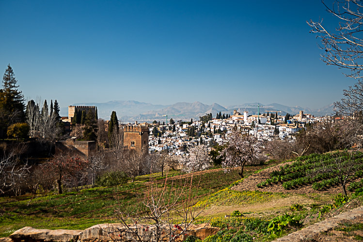 vue generalife grenade