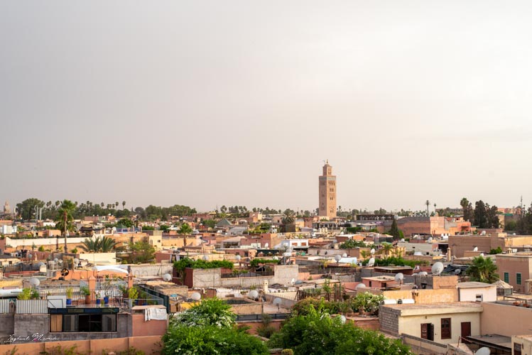 vue ville marrakech
