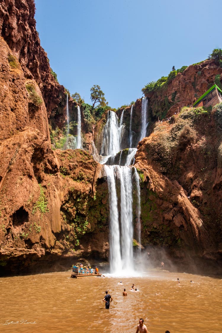 bateau cascades ouzoud