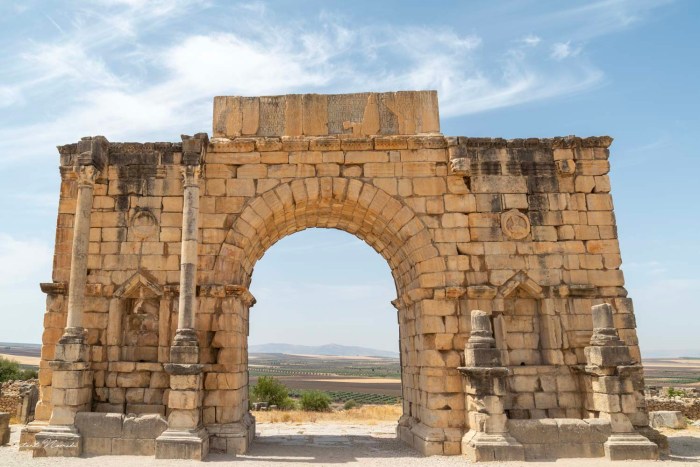 arc de triomphe volubilis