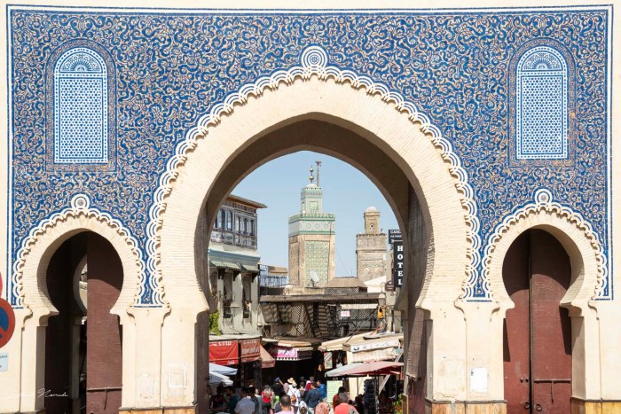 bab boujloud fez maroc