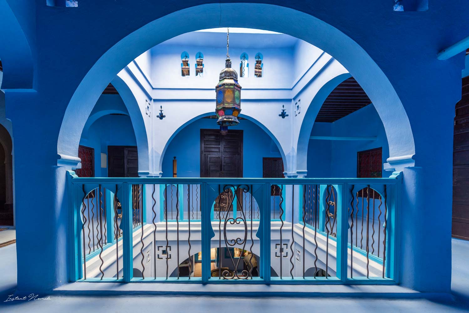 patio hôtel chefchaouen