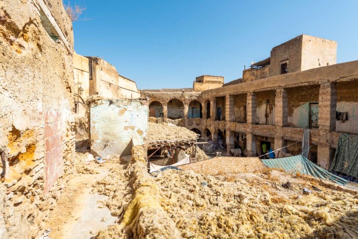 tannerie fez maroc