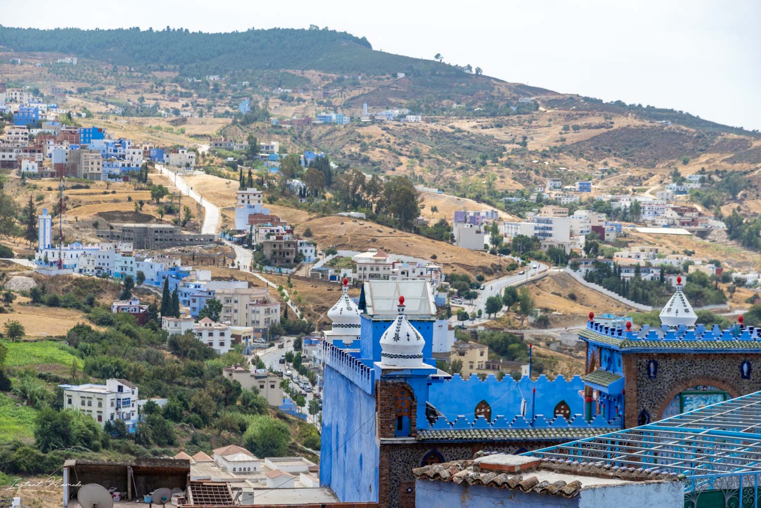 toits maisons chefchaouen