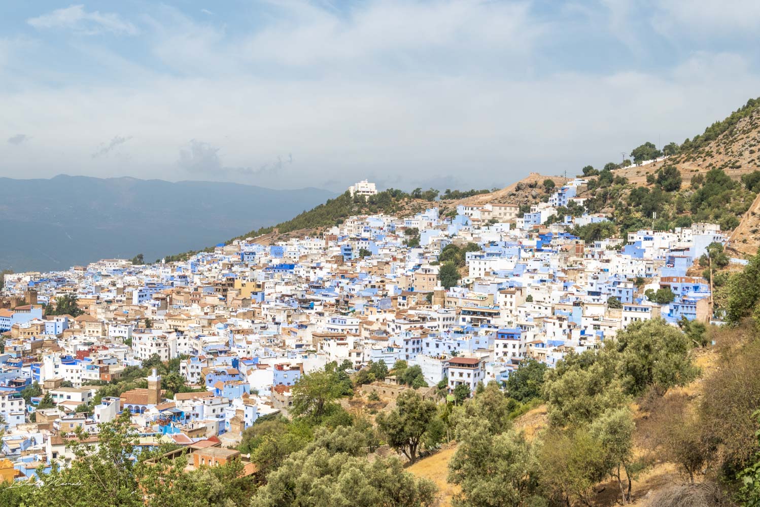 vue chefchaouen