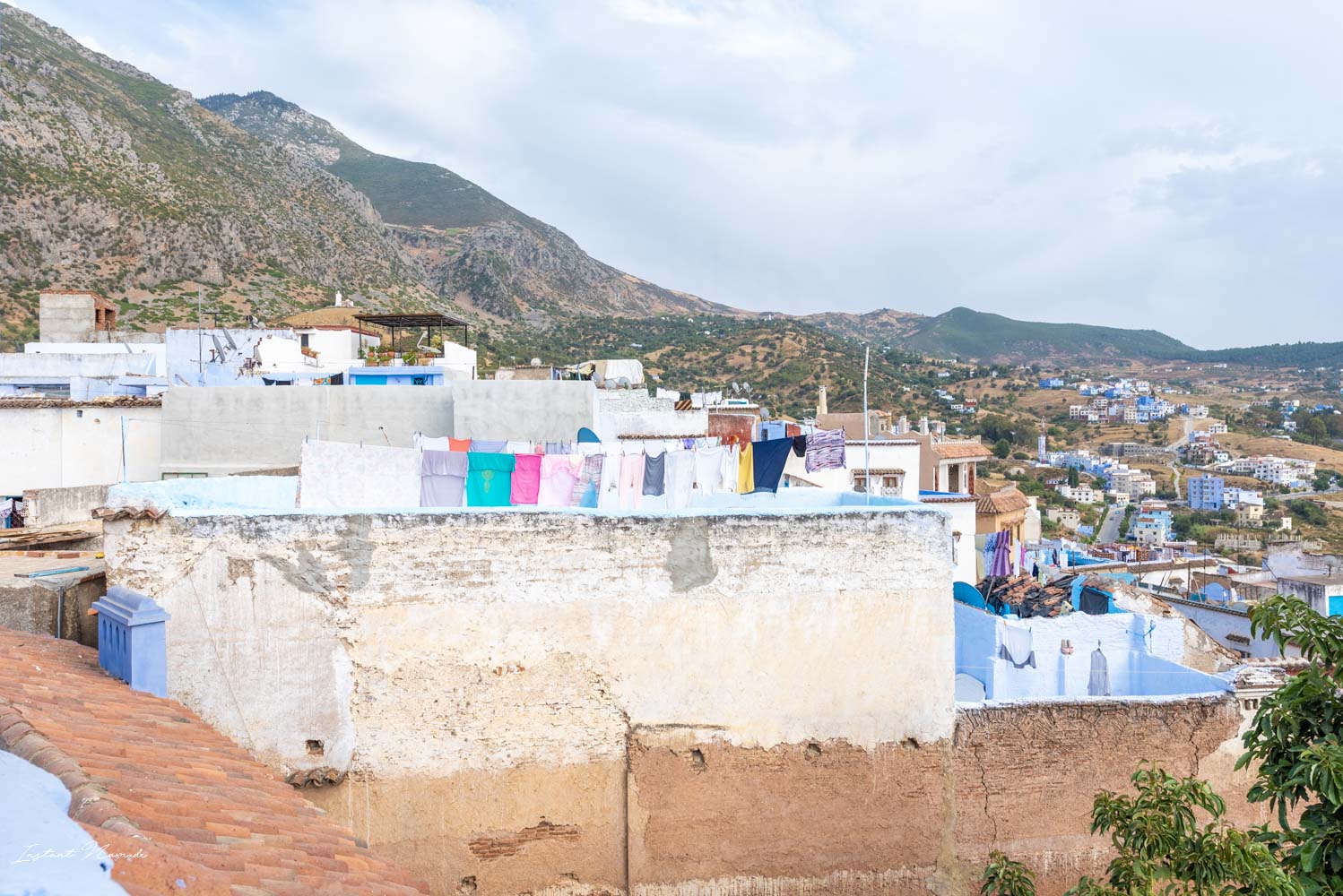 vue maisons chefchaouen