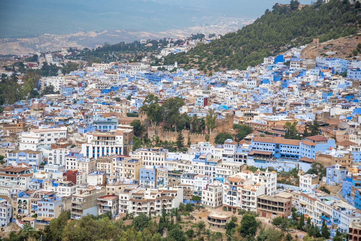 vue panoramique chefchaouen