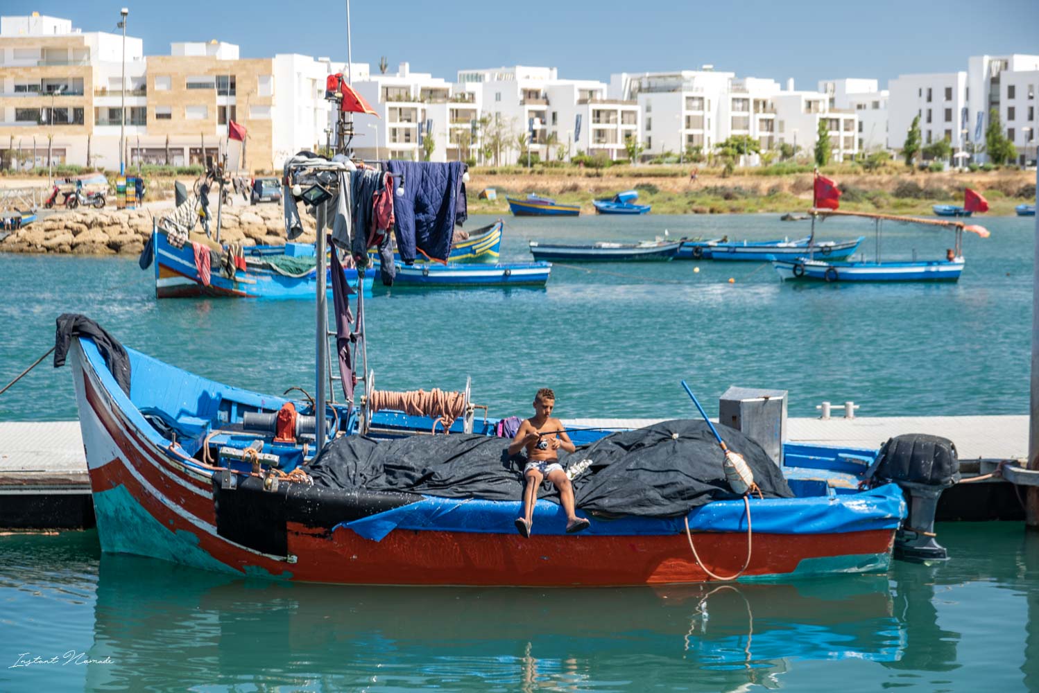 pêcheur rabat maroc