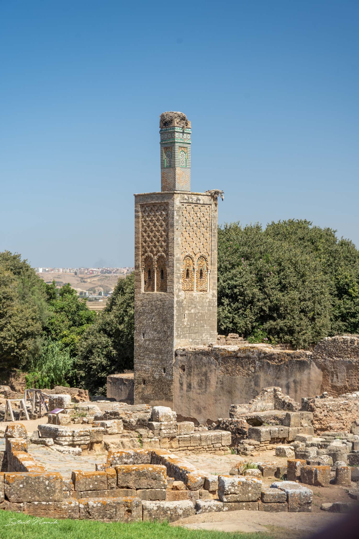 site historique nécropole chellah rabat maroc