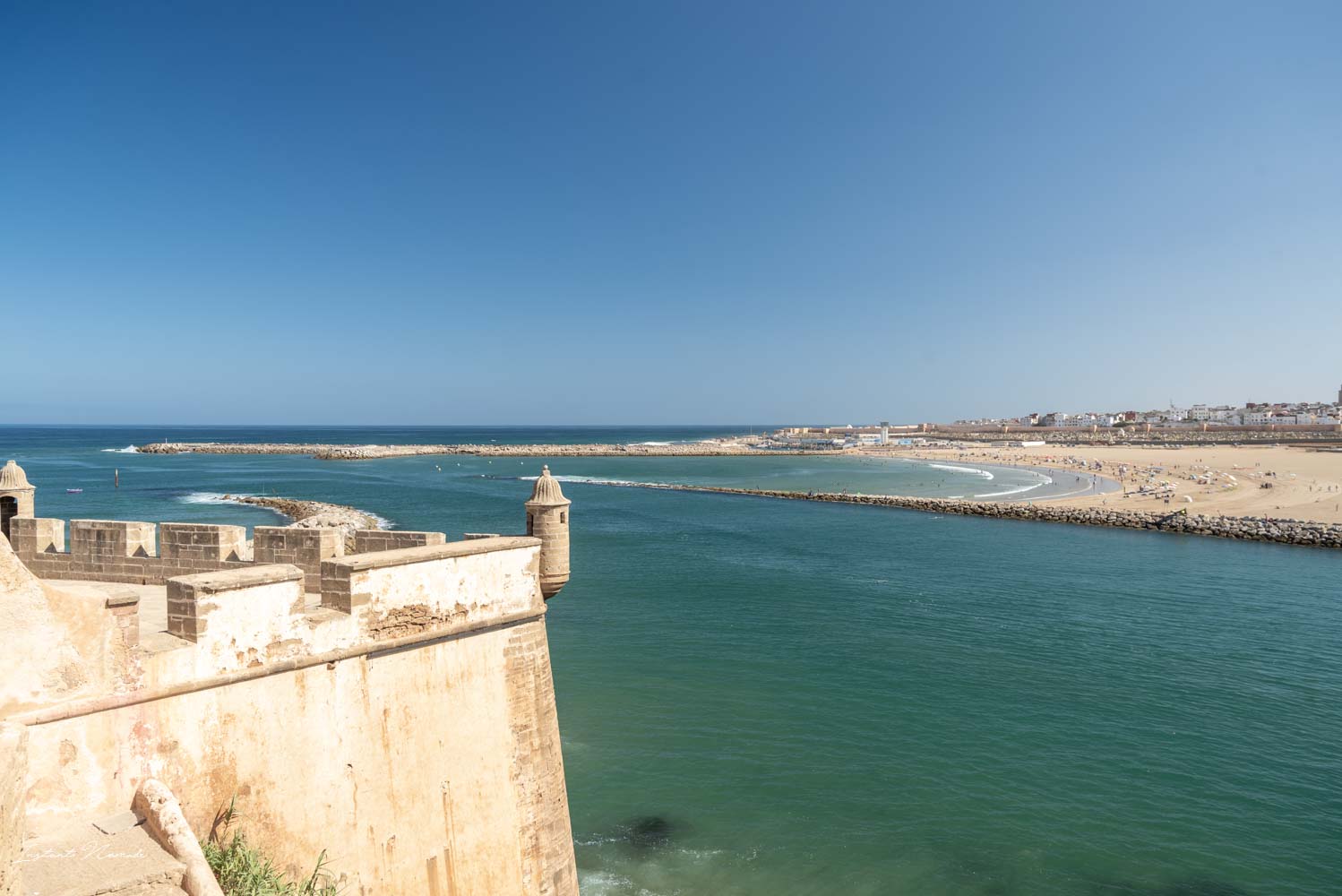 vue océan kasbah des oudayas rabat