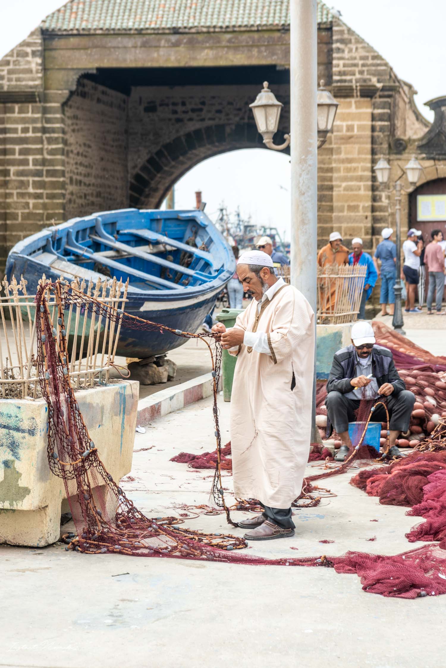 pêcheur essaouira maroc