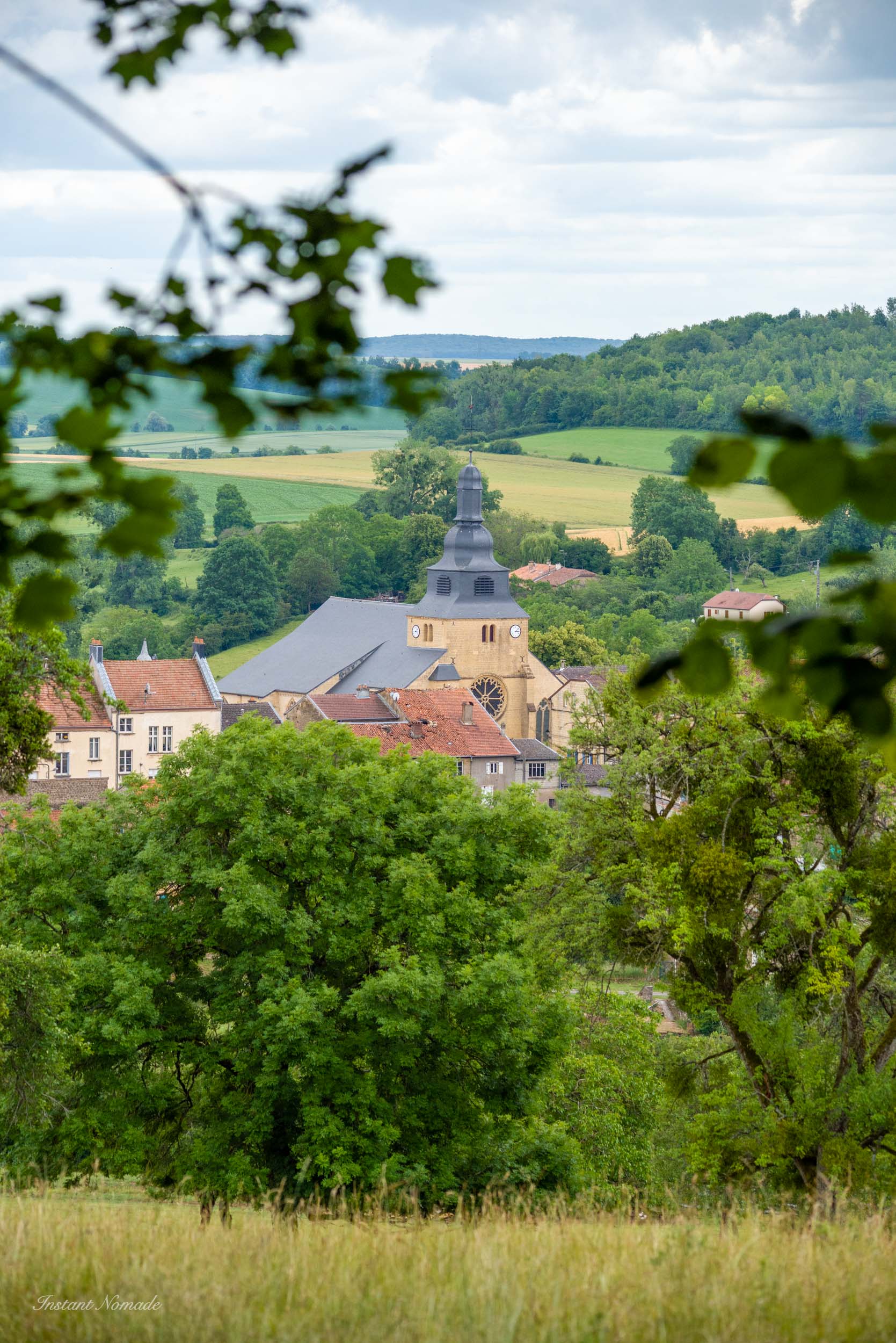 vue eglise marville