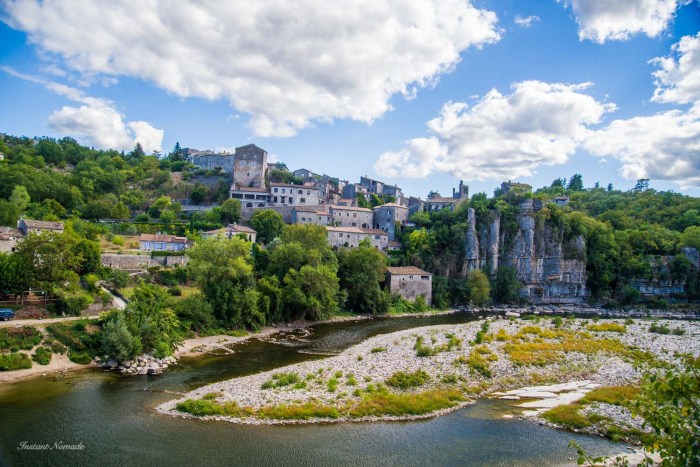 balazuc plus beau village de france