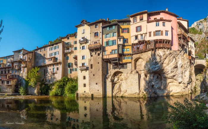 maisons moyen age pont en royans