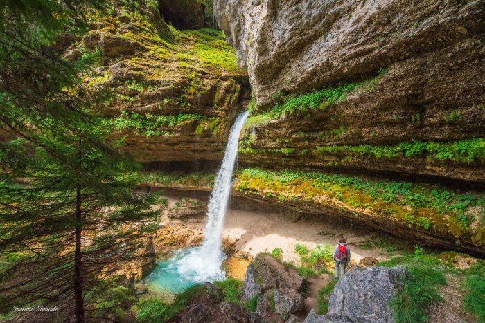 randonnee cascade pericnik slovenie