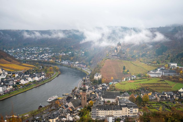 vue chateau cochem