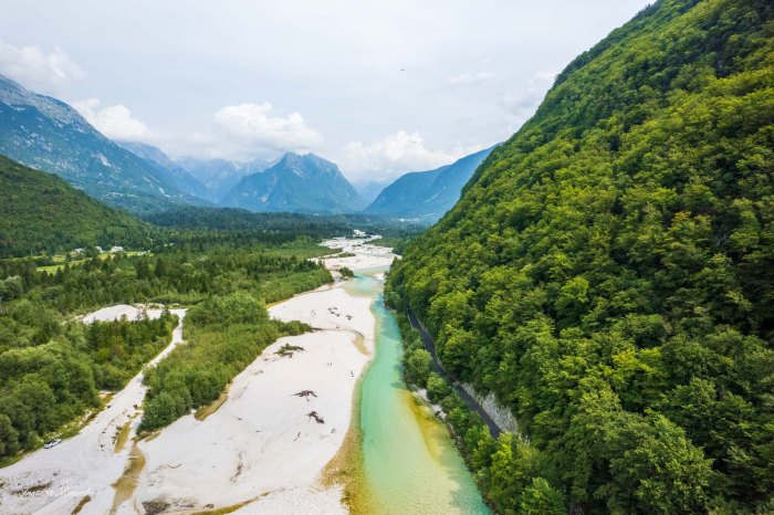 vue drone vallee soca