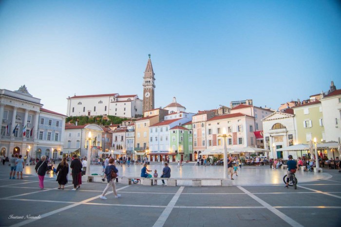 place principale piran