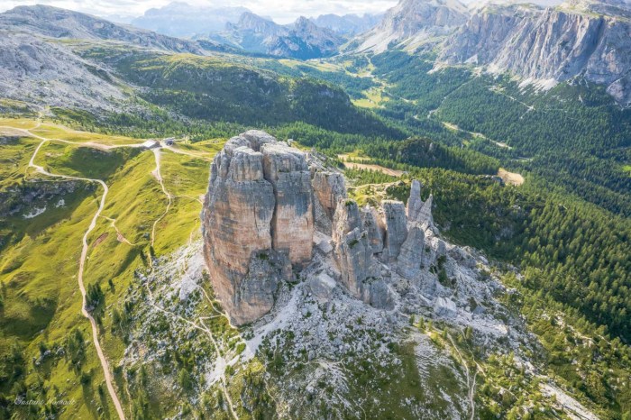 cinque torri dolomites