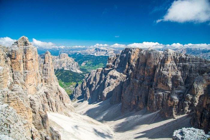 grand canyon piz boe dolomites