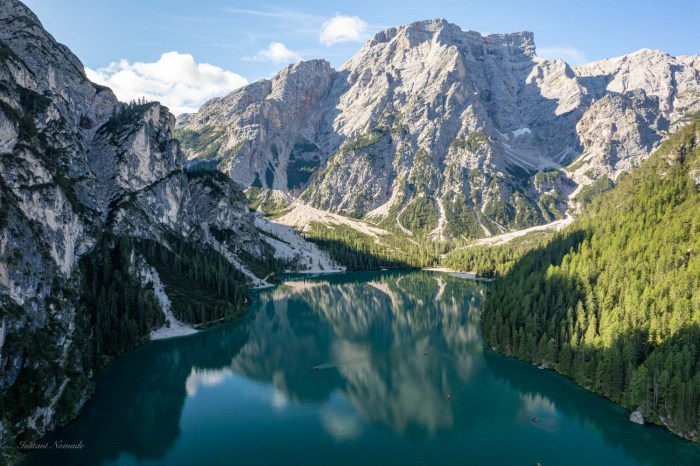 lac de braies italie