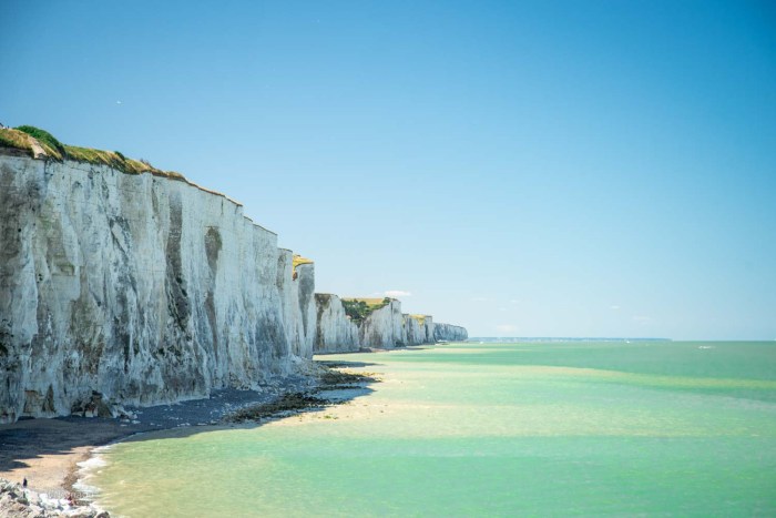 falaise ault maree haute