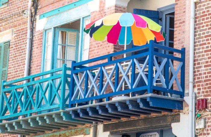 maison balcon mers les bains