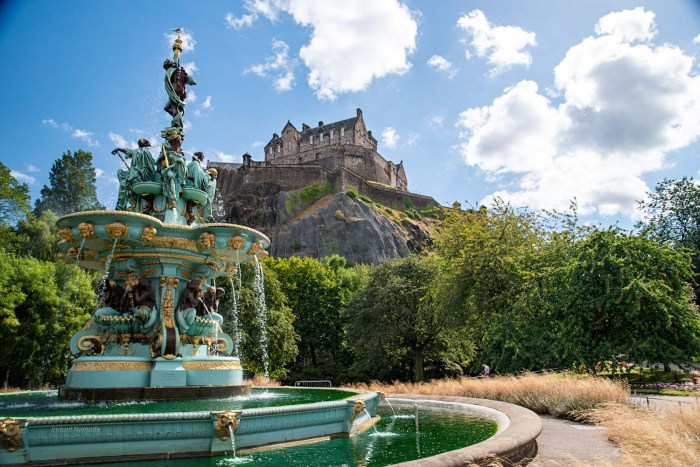 fontaine ross edimbourg ecosse