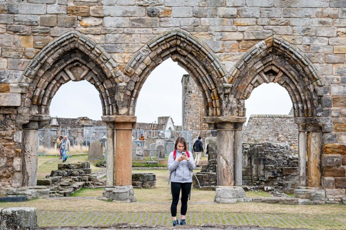ruines cathedrale saint andrews