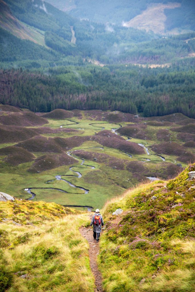 corrie fee trail glen clova ecosse